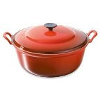 Faitout Plume 32cm rouge Le Creuset